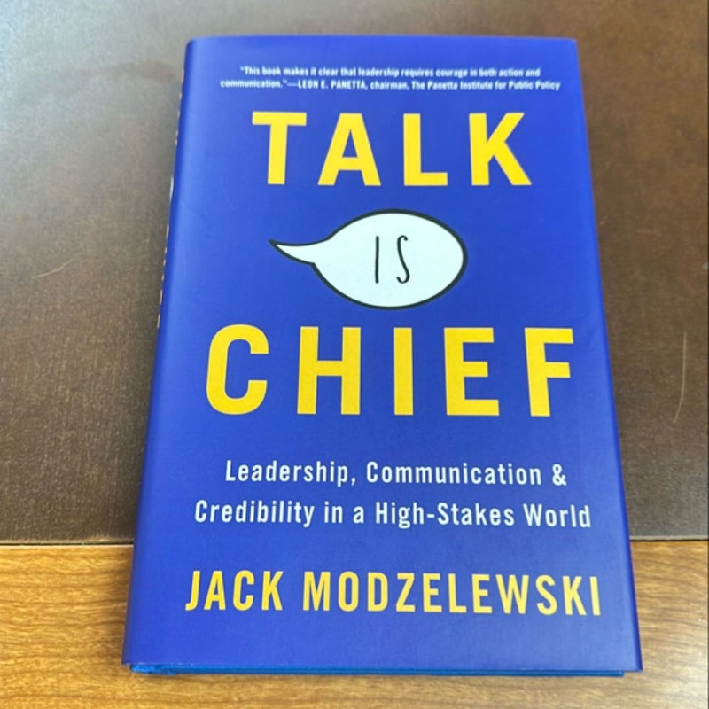 Talk Is Chief