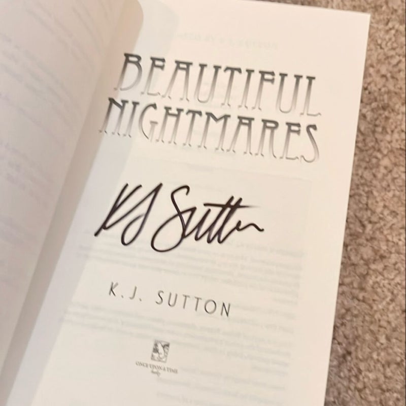 SIGNED Beautiful Nightmares Indie Paperback