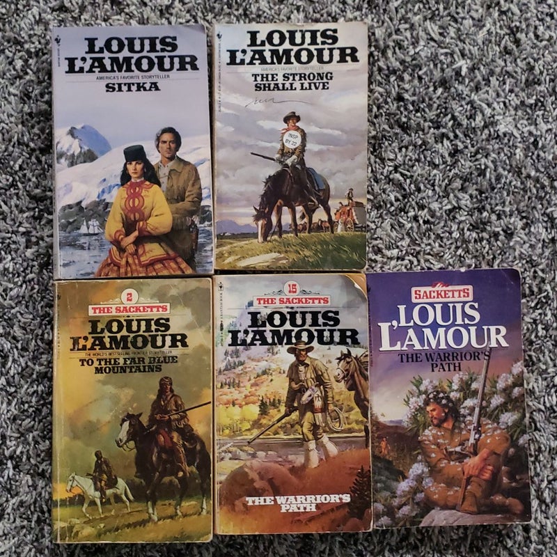 15 Louis L'Amour Paperback Books