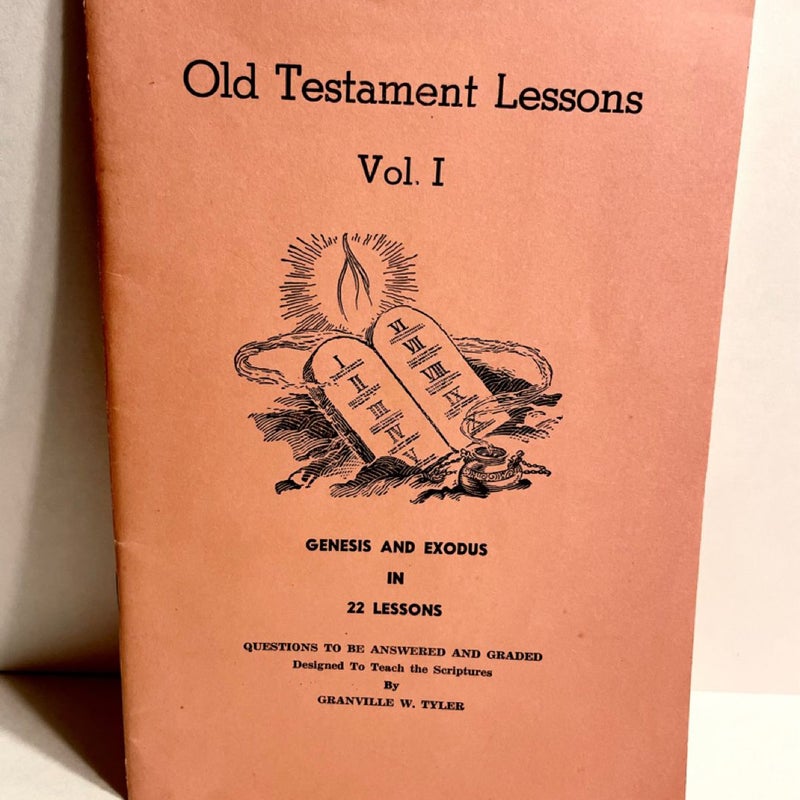 Old Testament Lessons