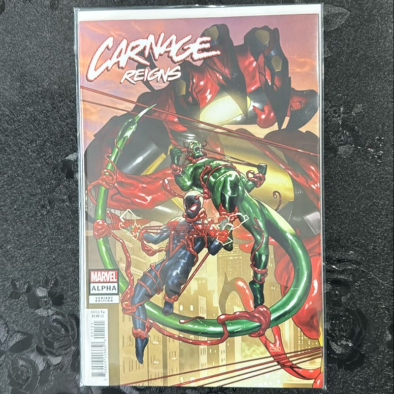 Carnage Reigns Alpha Variant Edition Marvel Comics