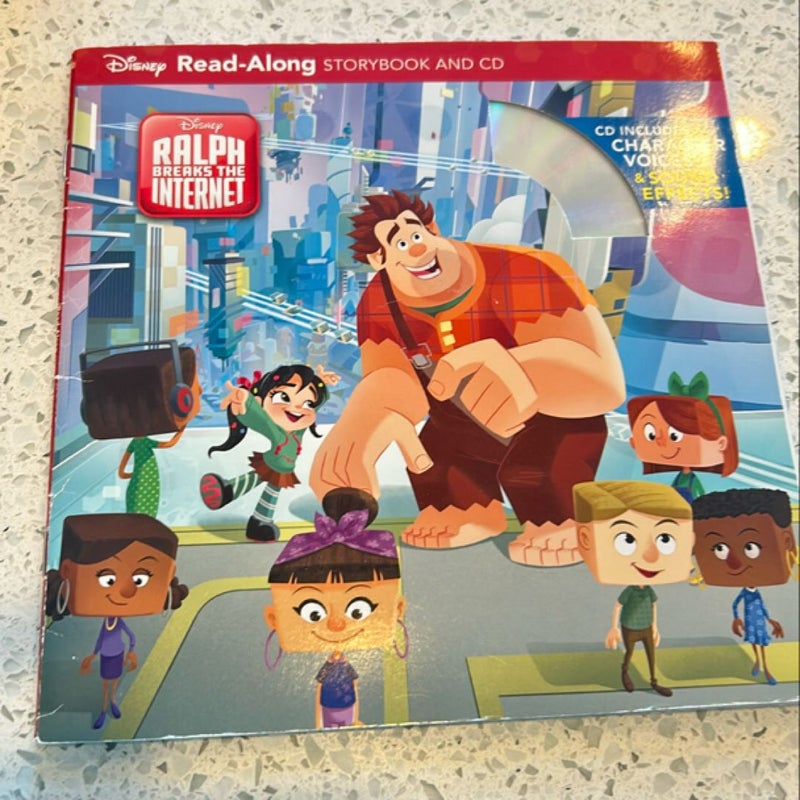 Ralph Breaks the Internet Read-Along Storybook and CD