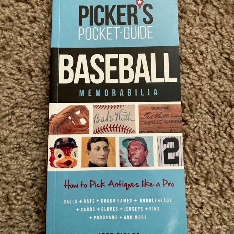 Picker’s Pocket Guide - Baseball Memorbilia