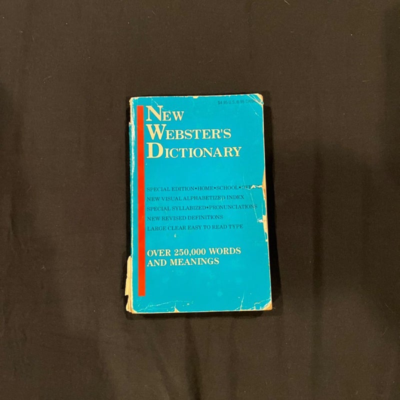 New Webster’s Dictionary 1988