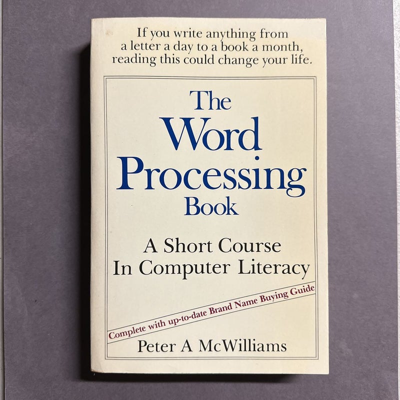 The Word Processing Book