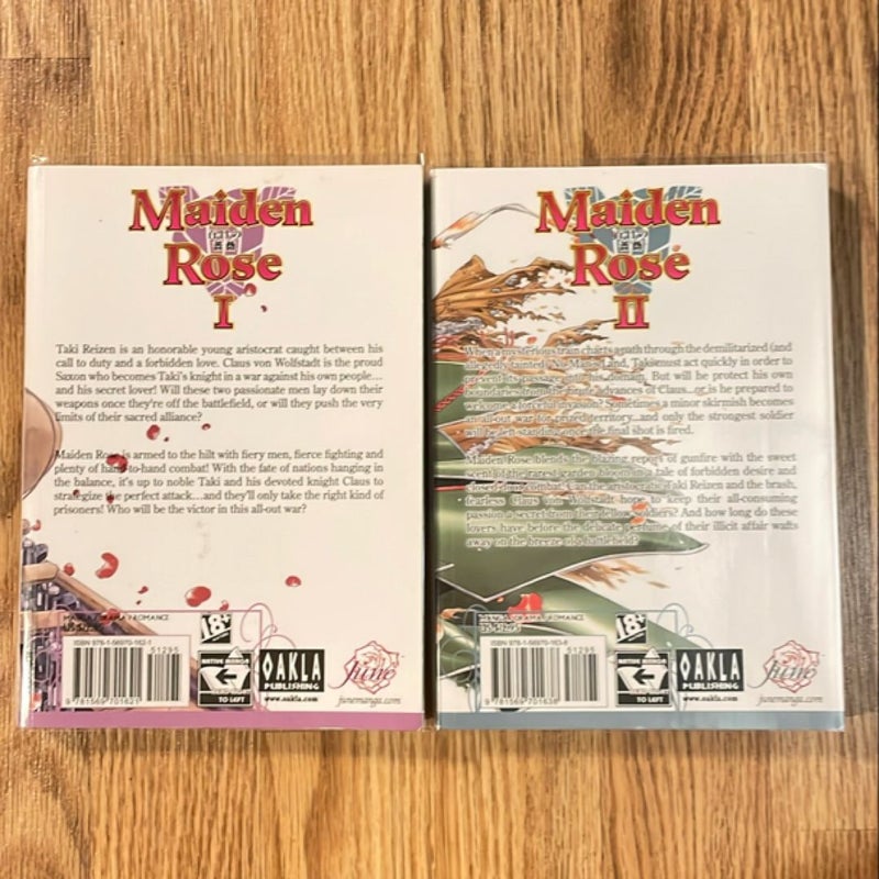 Maiden Rose Volume 1 & 2 (Yaoi)