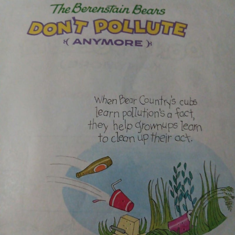 Don't Pollute Anymore