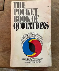 The pocketbook of quotations