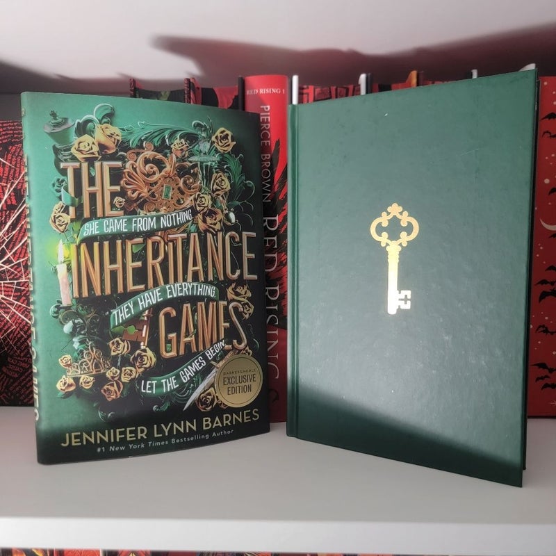 The Inheritance Games Out of Print B&N Exclusive Edition 