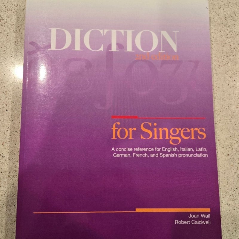 Diction for Singers: Second Edition