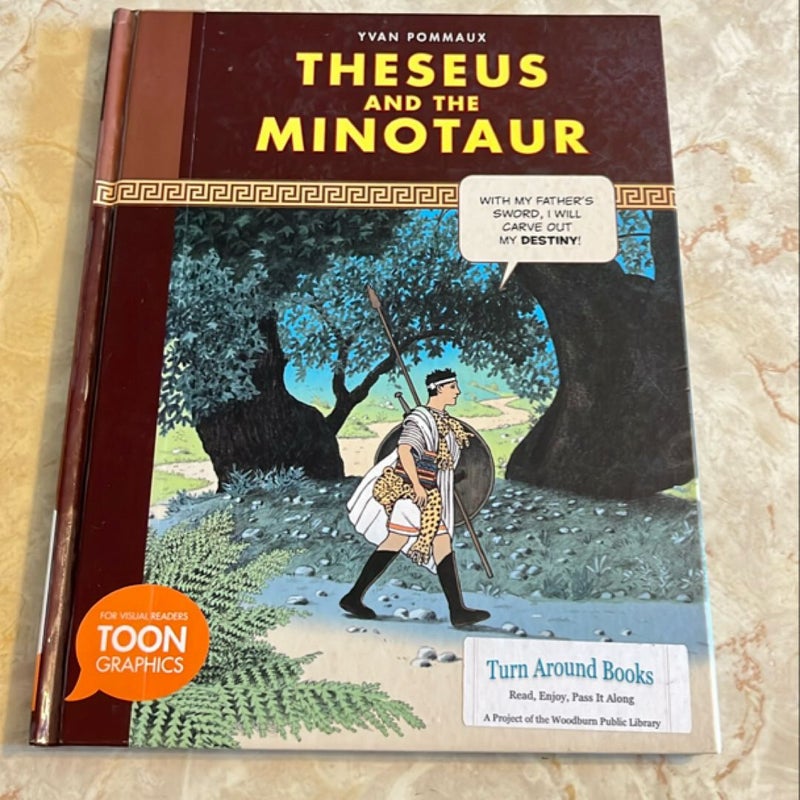 Theseus and the Minotaur (a Toon Graphic)