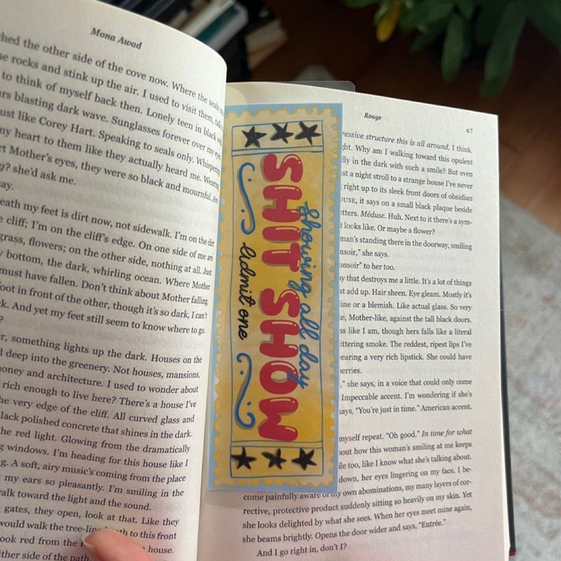 Fresh packed fish bookmark