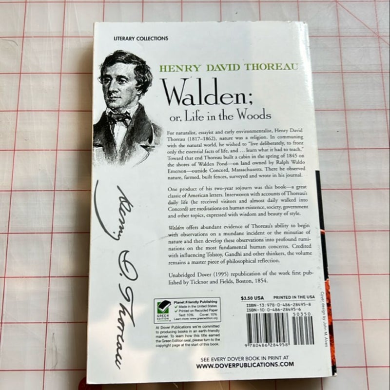 Walden - Or, Life in the Woods