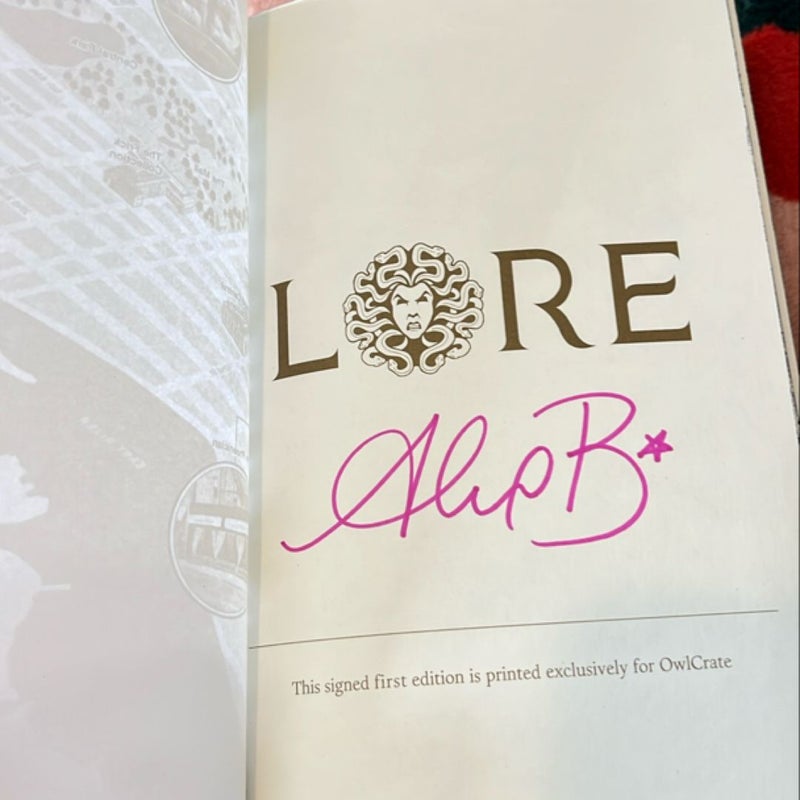 Lore (special owlcrate signed edition)