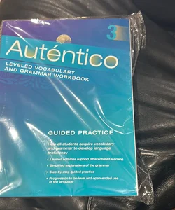 Autentico 2018 Leveled Vocab and Grammar Workbook Level 3