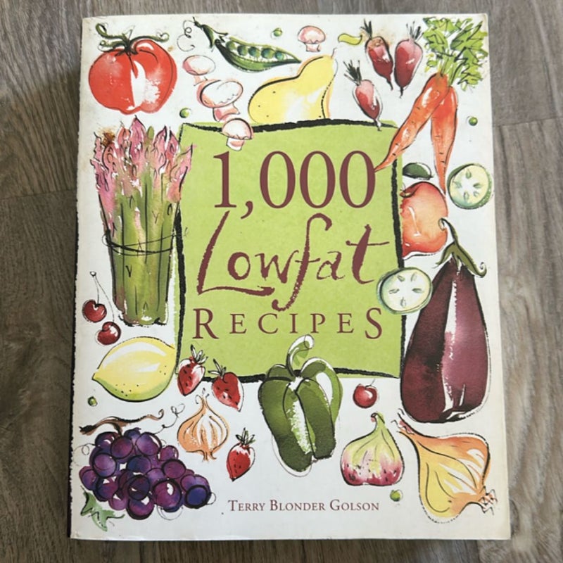 1000 Lowfat Recipes 