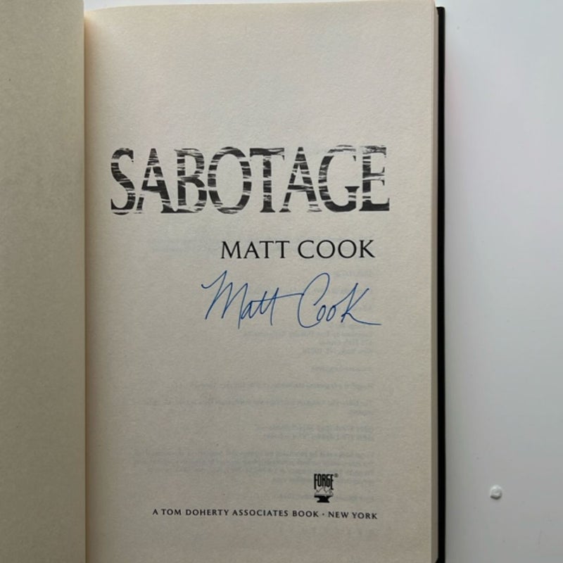Sabotage (Signed!)