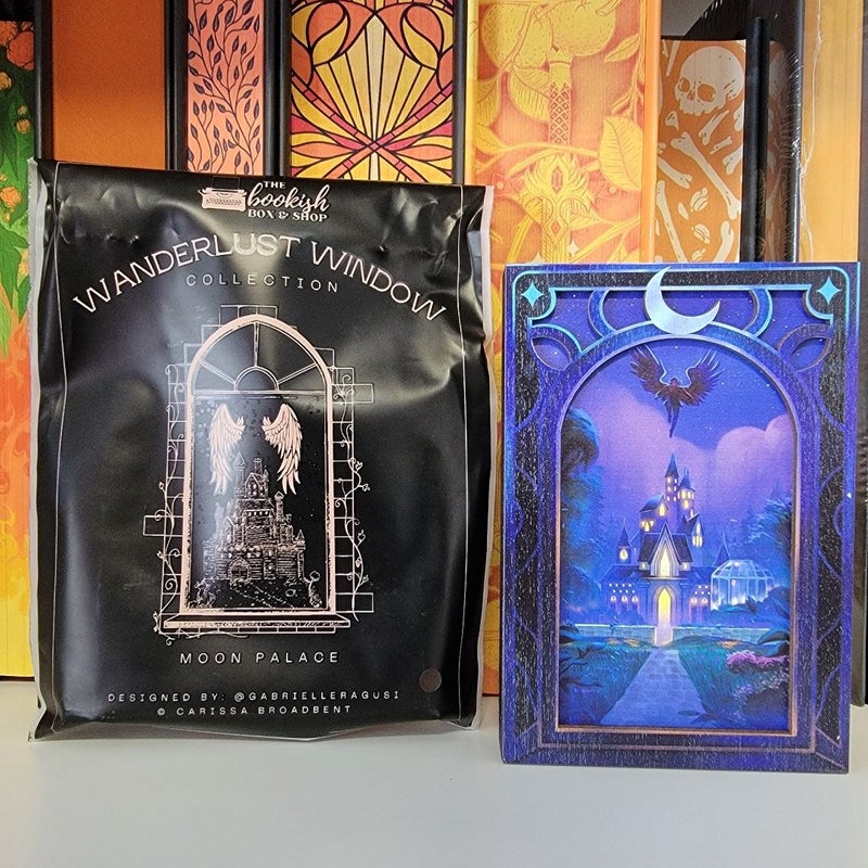 Bookish Box The Serpent and the Wings of Night Wanderlust Window