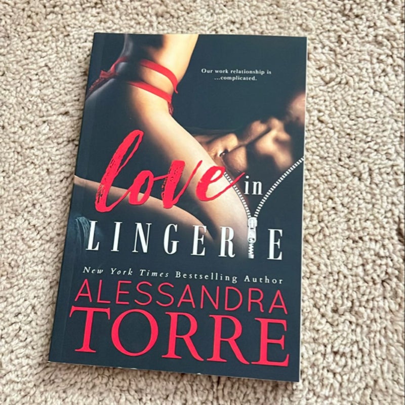 Love in Lingerie signed 