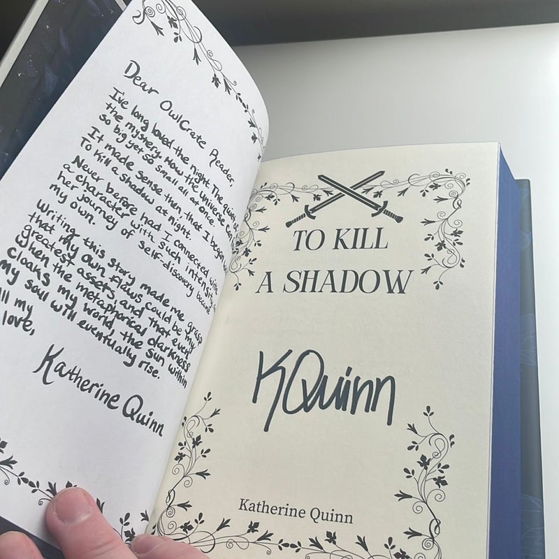 To Kill a Shadow (Owlcrate Signed Edition)