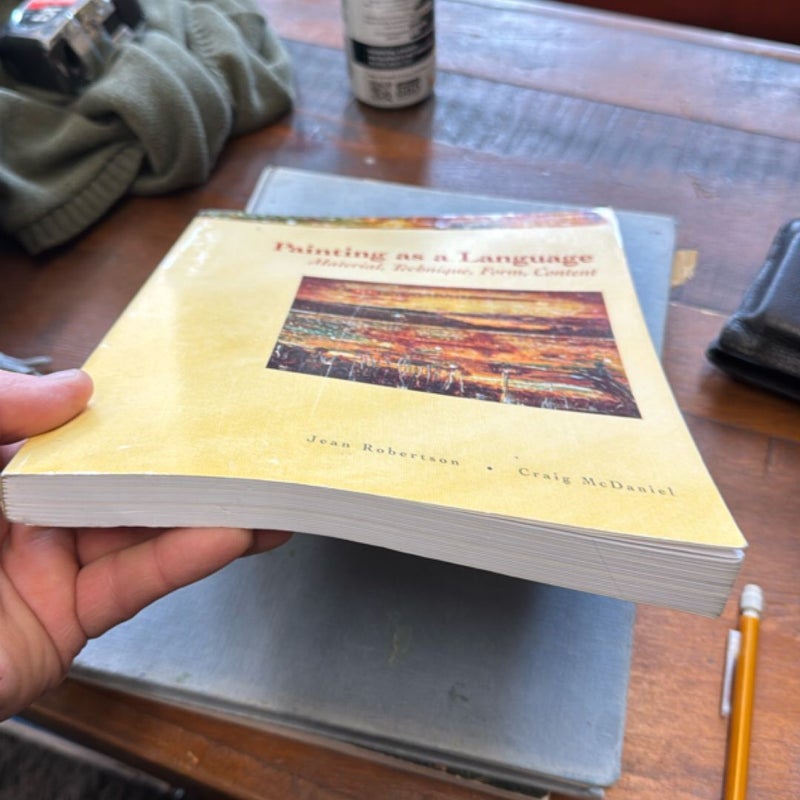 Painting as a Language