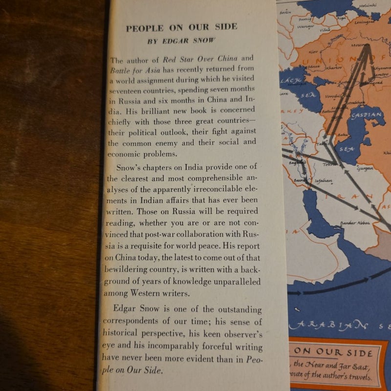 VINTAGE 1944 People On Our Side by Edgar Snow