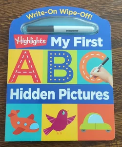 Write-On Wipe-off My First ABC Hidden Pictures