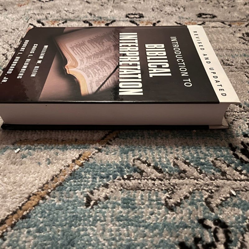 Introduction to Biblical Interpretation