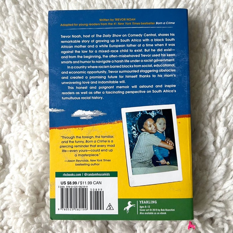 It's Trevor Noah: Born a Crime ADAPTED FOR YOUNG READERS