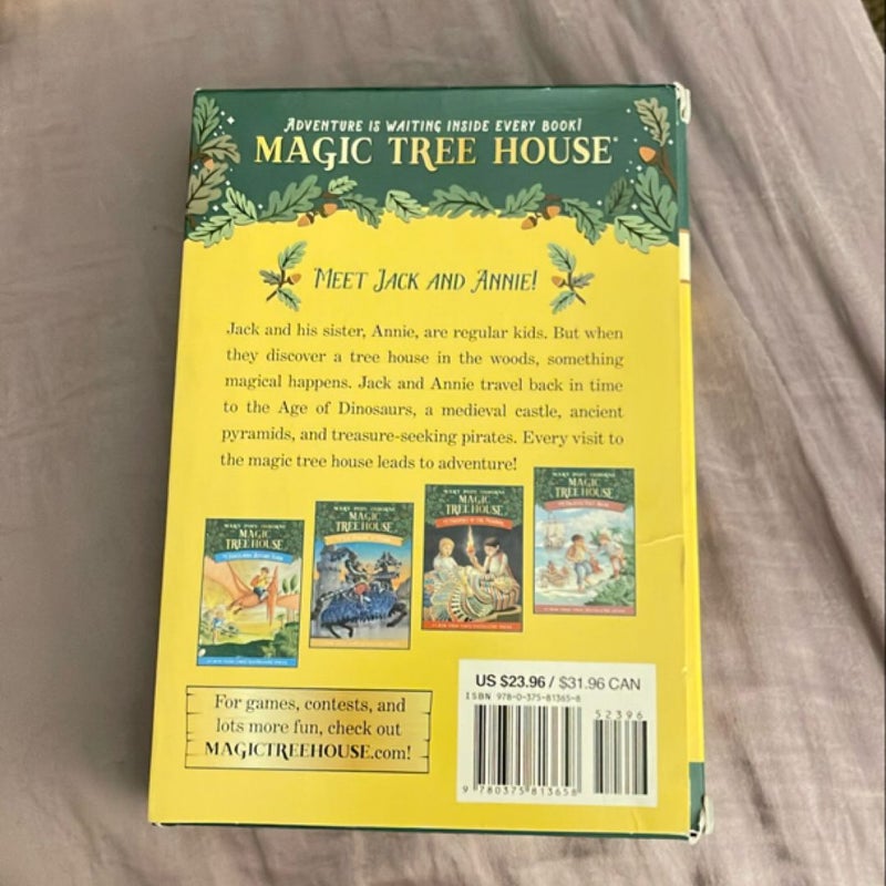 Magic Tree House Books 1-4 Boxed Set