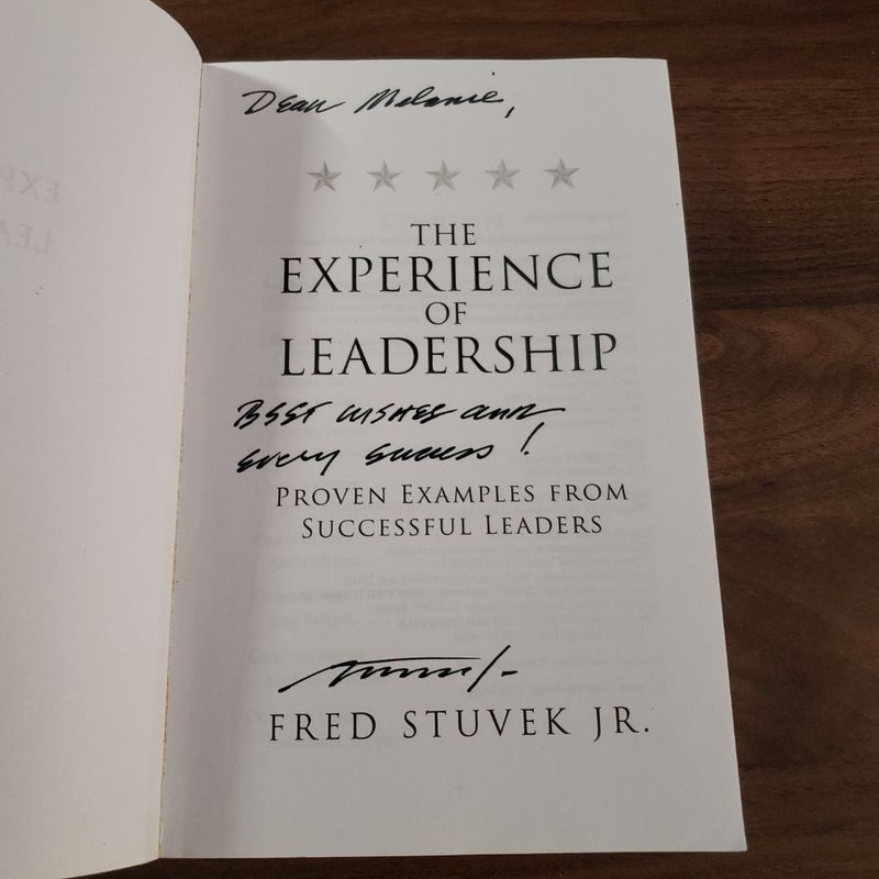 The Experience of Leadership