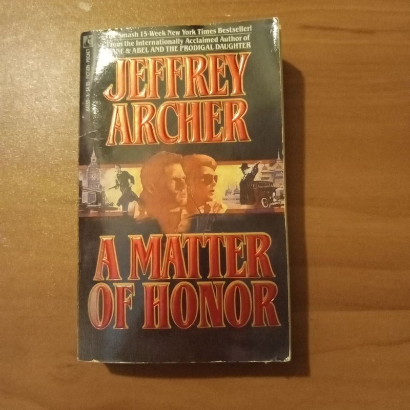 A Matter Of Honor