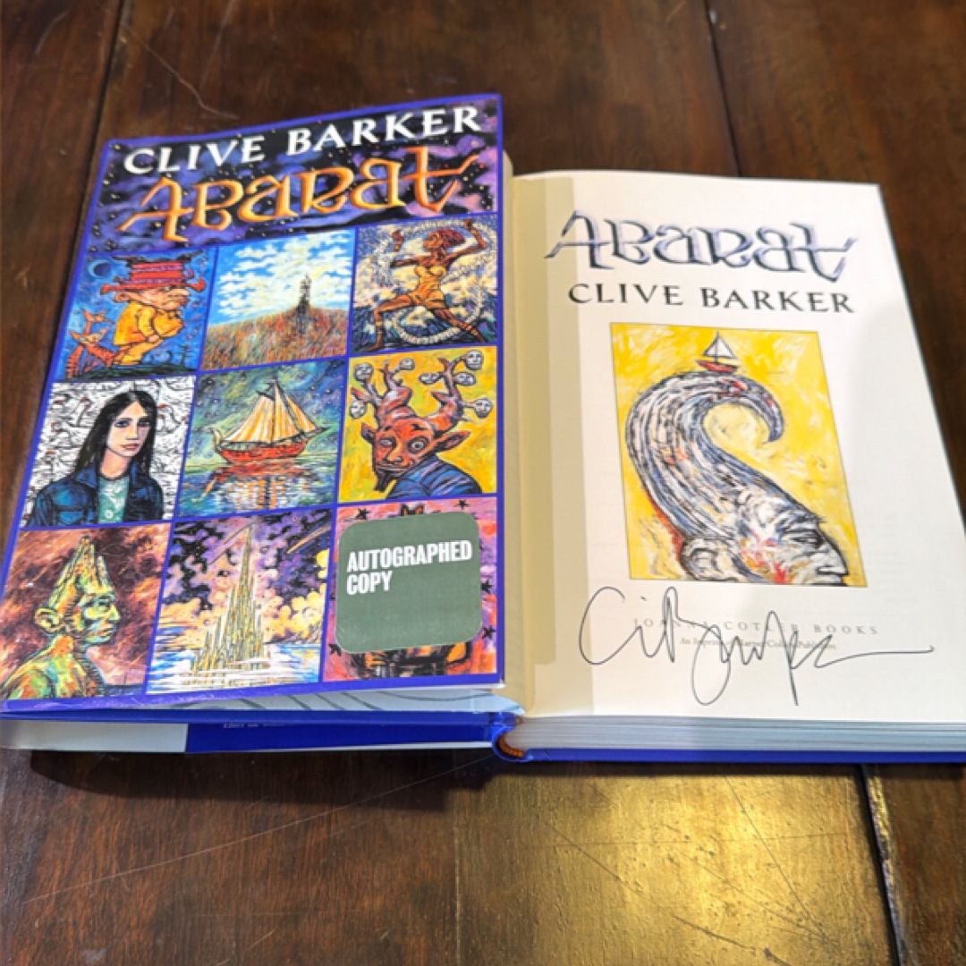 SIGNED Abarat