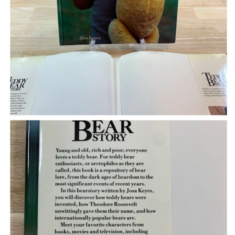 The Teddy Bear Story - By Jose Keyes - Vintage Book