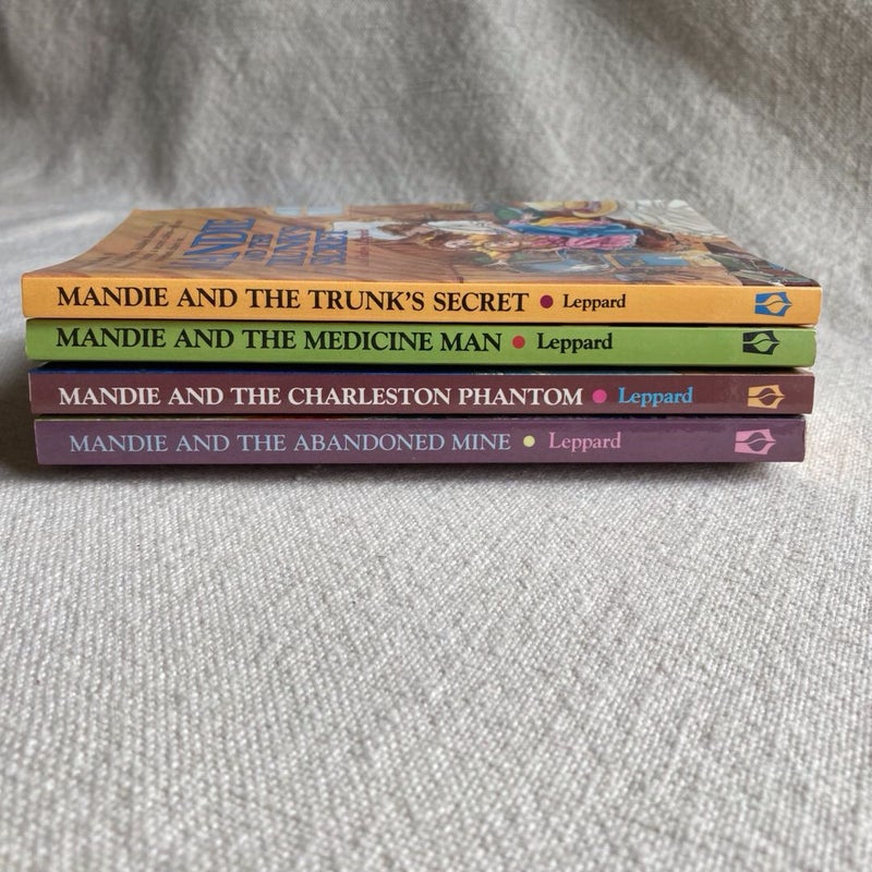 Mandie and the Trunks Secret, Medicine Man, Charleston Phantom, & Abandoned Mine