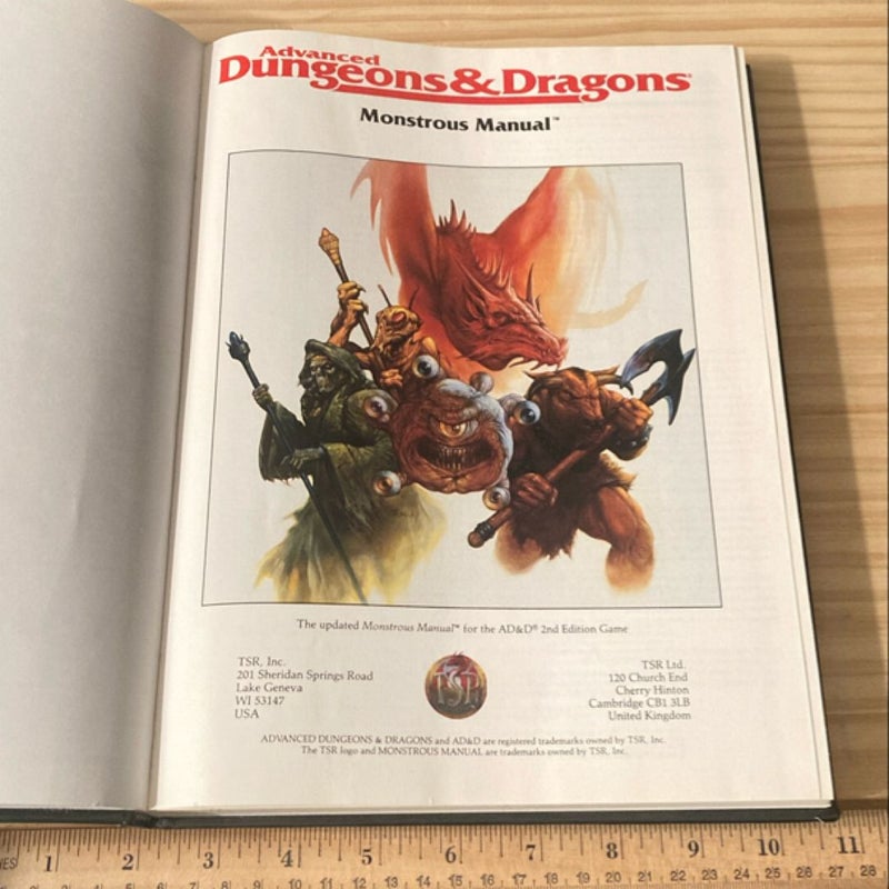 Monstrous Manual