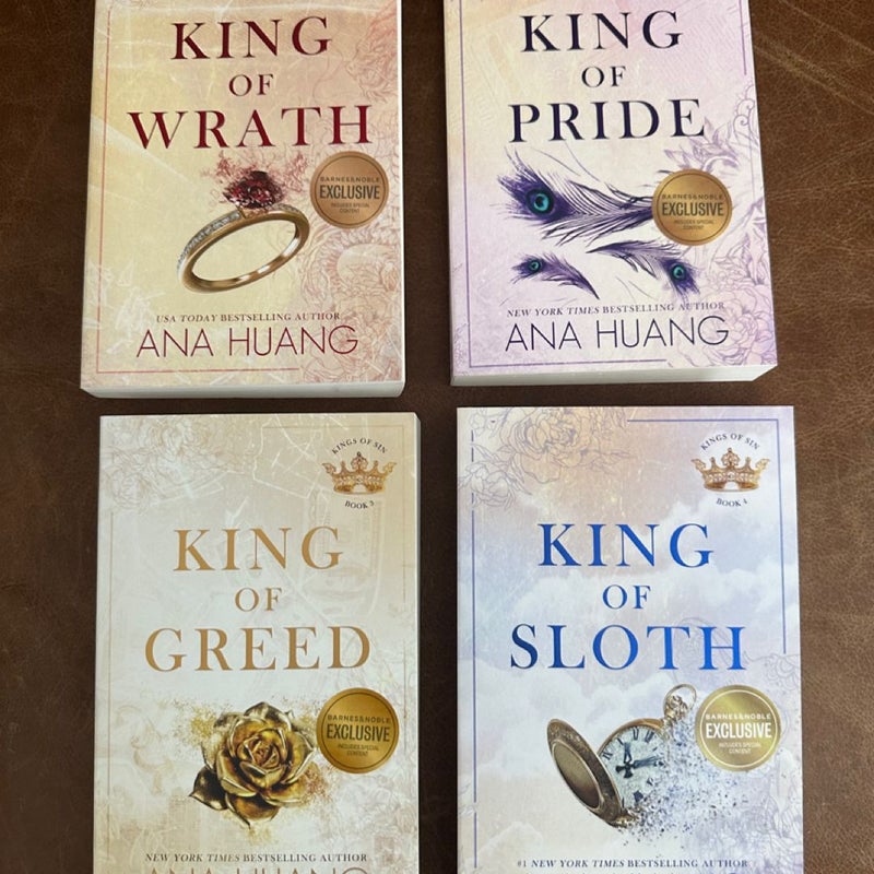 Kings of sin series Ana Huang Barnes & Noble Special Edition king of wrath