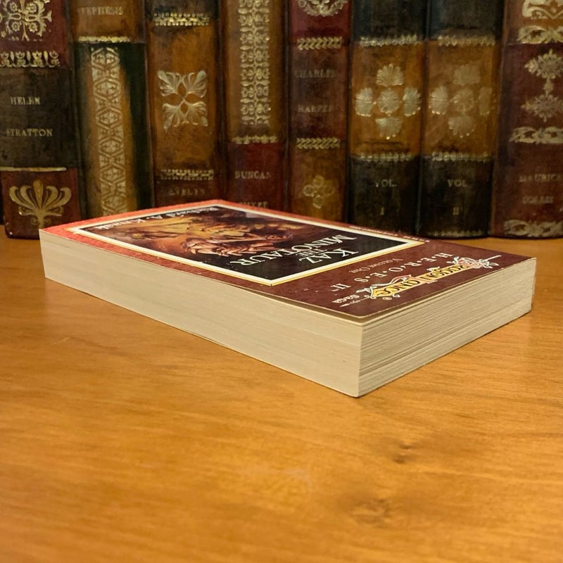 Vintage DragonLance: Kaz the Minotaur, Heroes 4, 1990 First Edition First Printing
