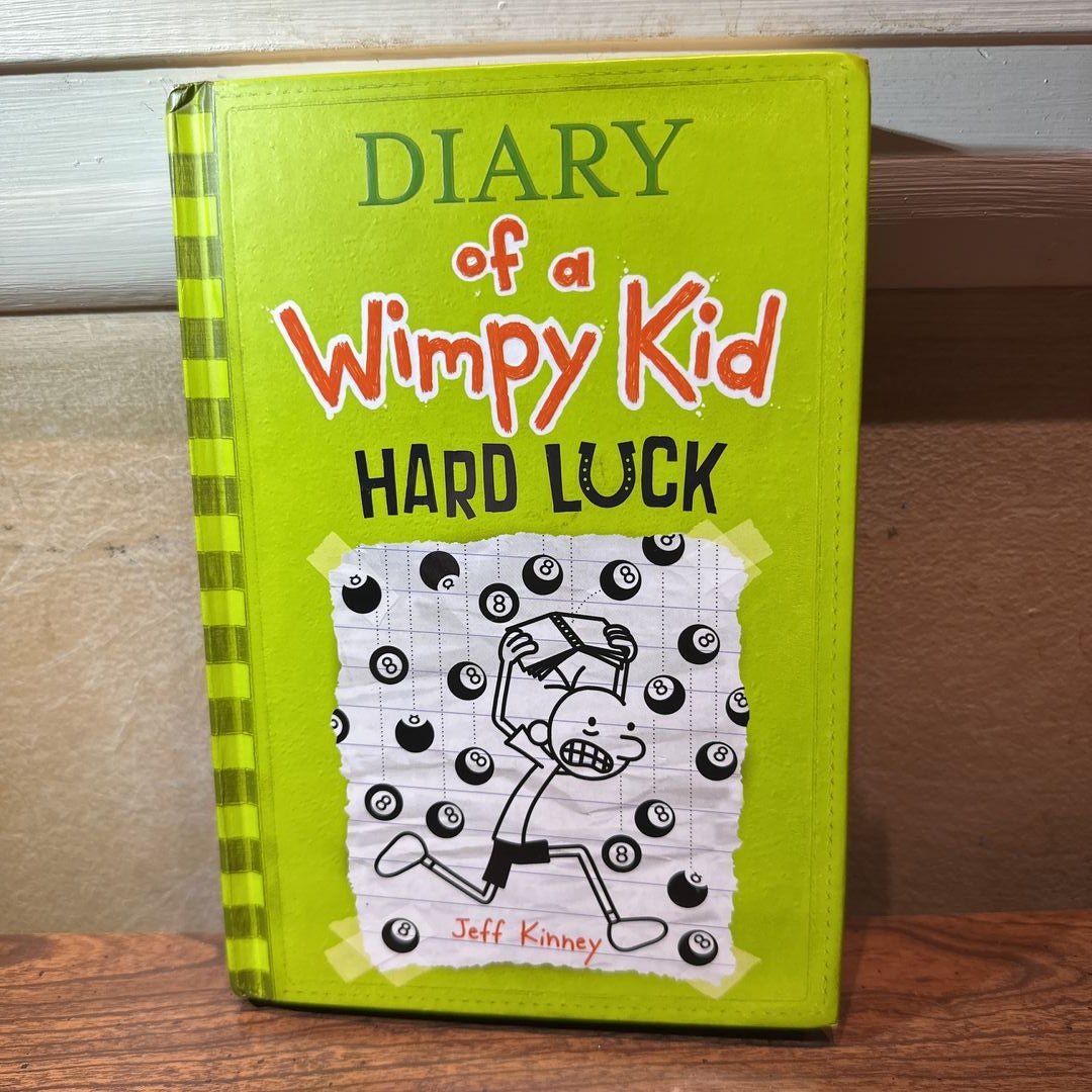 Diary of a Wimpy Kid # 8: Hard Luck by Jeff Kinney, Hardcover