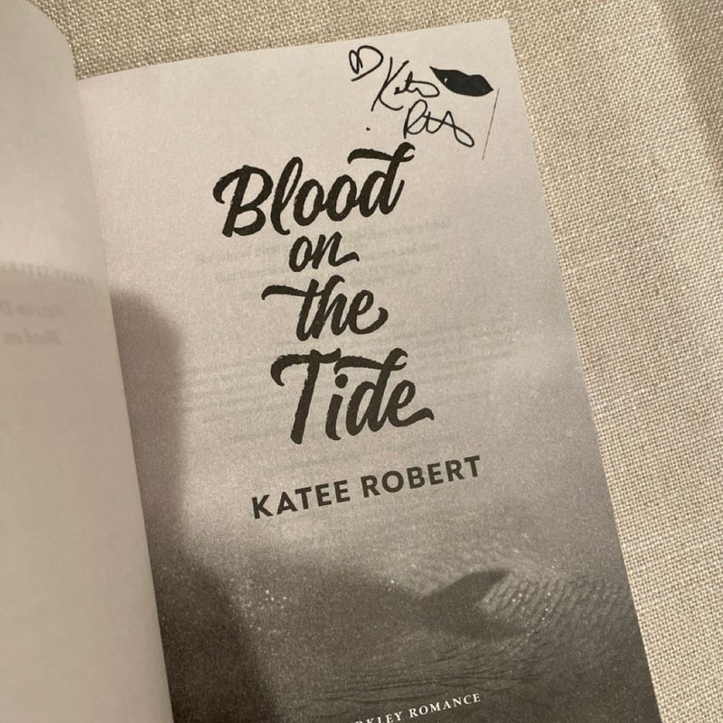 SIGNED Blood on the Tide