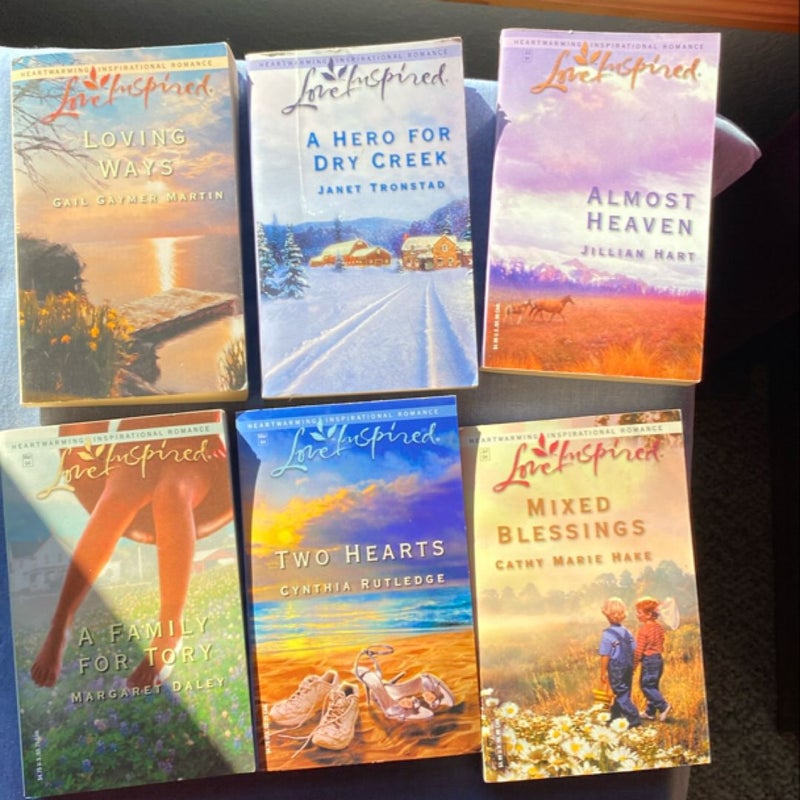 Inspirational Romance Book Lot