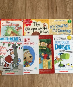 Bundle of (7) Holiday-Themed I Can Read Paperbacks for Kids