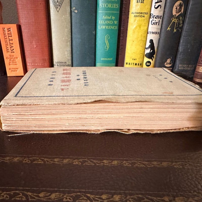 Japanese Vintage Colth Book ~ULTRA RARE~