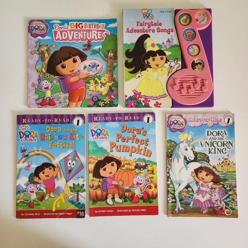 Dora Book Lot of 5