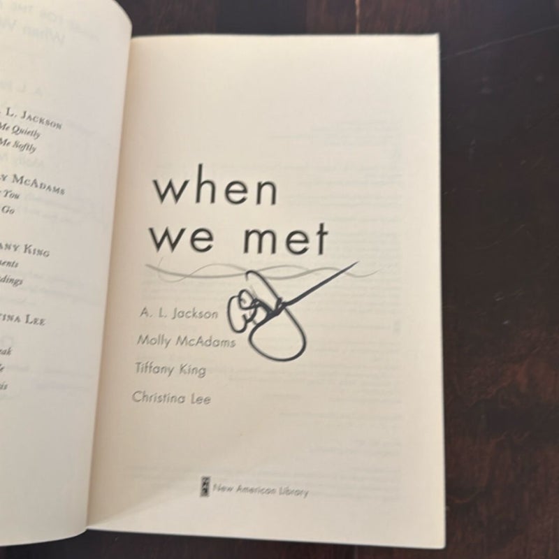 When We Met