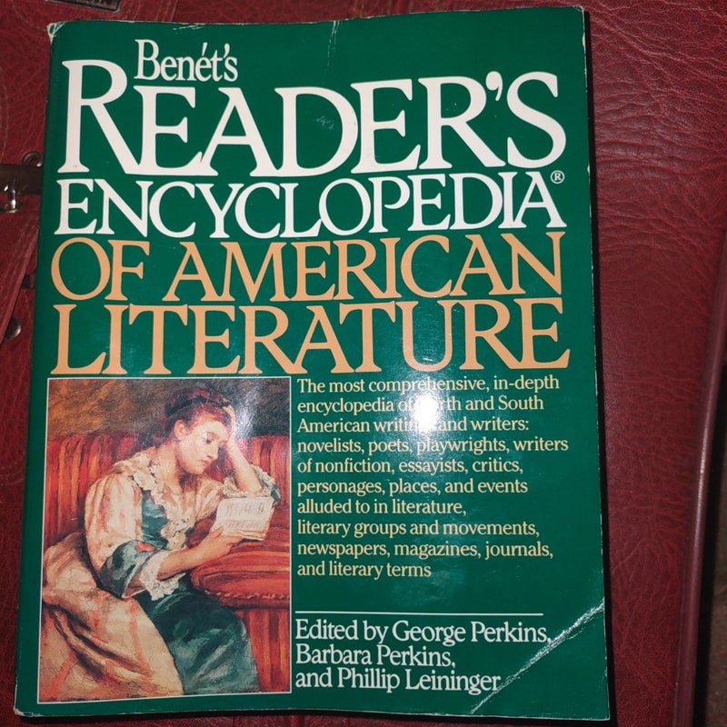 Readers encyclopedia of American literature 