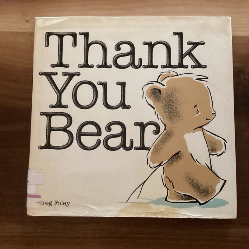 Thank You Bear