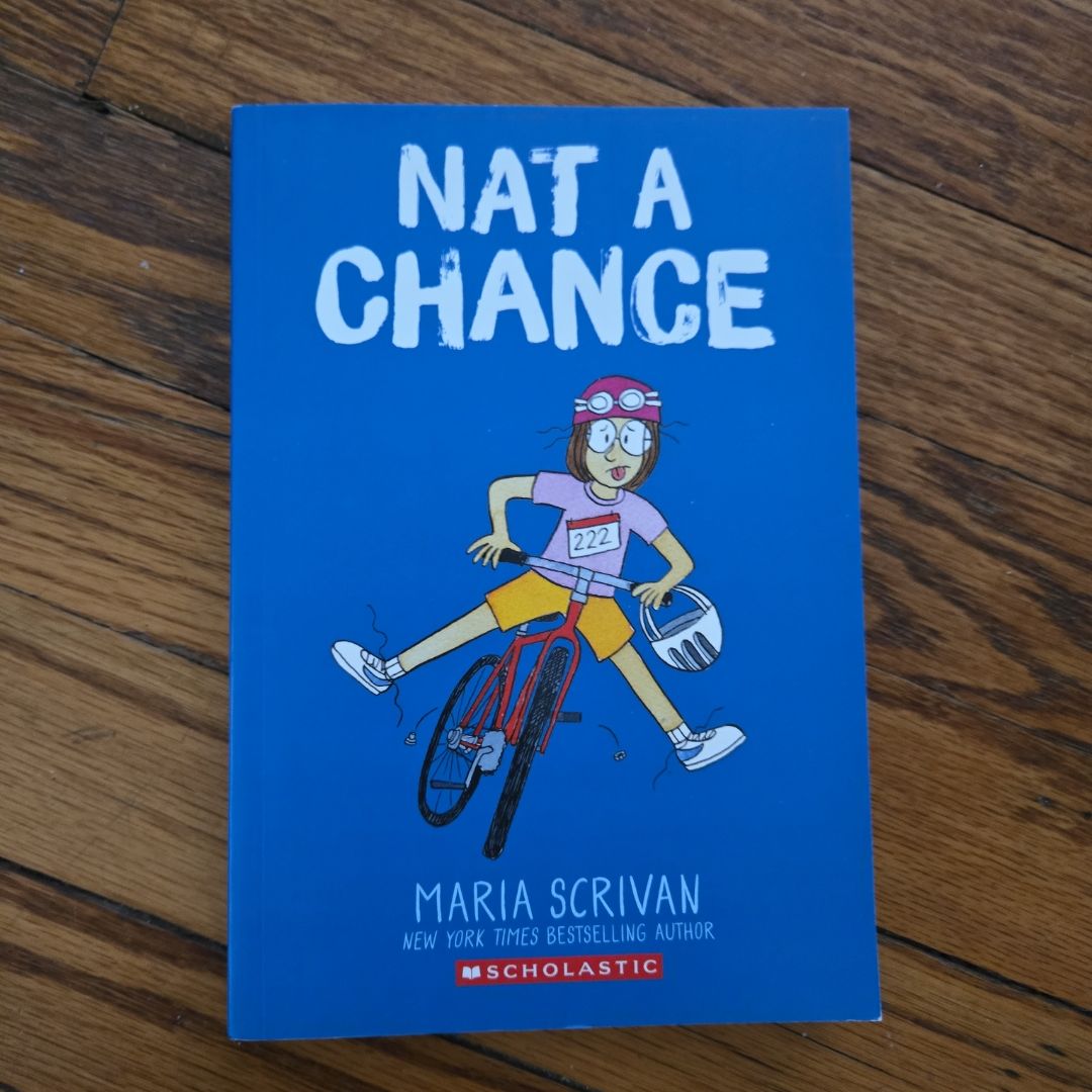 Nat For Nothing: A Graphic Novel (Nat Enough #4) By Maria Scrivan – Trade Paperback – Very Good Condition