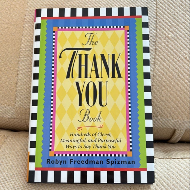 The Thank You Book