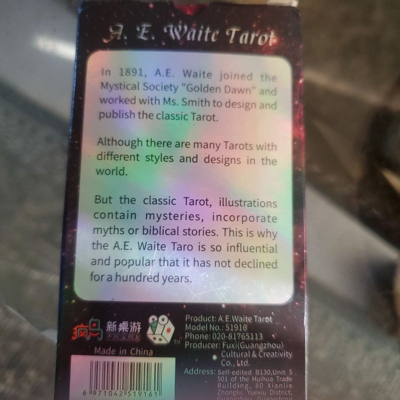 A.E. white tarot